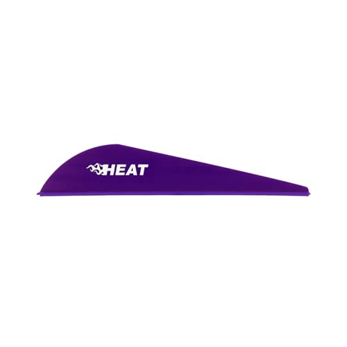 Bohning Heat Vanes violet 36 pièces accessoire empennage flèche carbone
