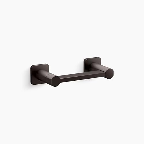 Kohler K-23528-SN Parallel® PIVOTING Toilet Tissue Holder, Vibrant Polished Nickel by Kohler - Used condition - US$151.88