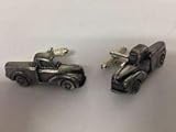 En caja de regalo Gemelos Morris Minor Pick Up 3D clásicos para coche con efecto peltre ref162