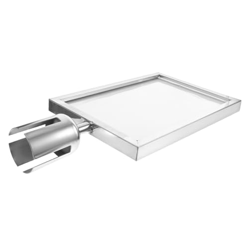 Cadre porte-affiche A4 inox Gatuida vertical argenté facile à nettoyer pour garage