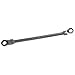 K Tool International 11/16" x 3/4" SAE X-Long Double Box Flexible Reversible Spline Ratcheting Wrench KTI43124