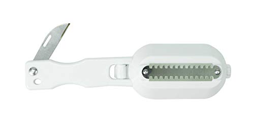 Descamador de Peixe Western Branco