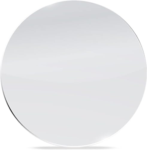 Image of 5 Inch, Pack of 6 Small Mirrors for Crafts, Round Mirror for Tables at Wedding, Mirror Tiles for Crafts and DIY Projects