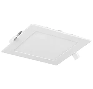 Havells Octane 15W LED Recessed Square Panel Light |Neutral White|Slim Design| Energy Efficient|Upto 3KV Surge Protection|Premium Downlight for Home and Office|BIS Approved | Pack of 1