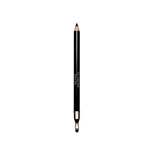Clarins Crayon Khôl - Lápiz de ojos, color 01-carbon black, 1,5 gr