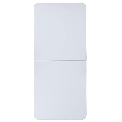 BizChair 5-Foot Height Adjustable Bi-Fold Granite White Plastic Folding Table with Handle