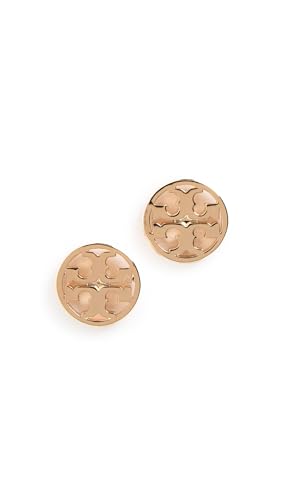 Image of Tory Burch Women's Icon Circle Stud Earrings