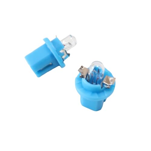 Juego de 6 Bombillas para Tablero 12V/1.2W Azul miniatura 3