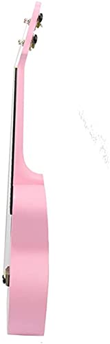 Ukulele 4 Strings Hawaii Guitar Instrument Pink 21 inch Mahogany Ukulele 4-String Piano (Color : Pink) (Pink) - Les Beatles, Paul McCartney, John Lennon, RIngo Starr, George Harrison Ukulele 4 Strings Hawaii Guitar Instrument Pink 21 inch Mahogany Ukulele 4-String Piano (Color : Pink) (Pink) – Image 4