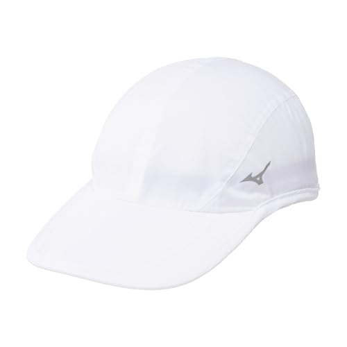 MIZUNO(ミズノ) ランニングキャップ 撥水ナイトランキャップ（再帰反射付き） 撥水 J2MW1010 ホワイト
