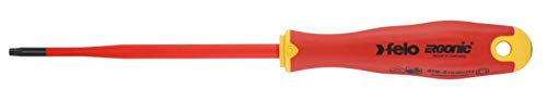 Felo Screwdriver VDE, E-Slim Ergonomic Tx 20, Multi-coloured