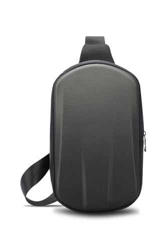 BOPai Hard Shell Crossbody Bag for Men Sling Shoulder Handbag