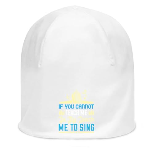 Bonnet slouch en coton fin blanc pour vos sorties urbaines et moments de détente