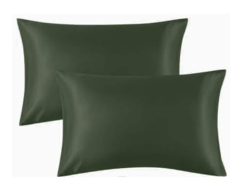 Housse de coussin en modal satiné grand lit au toucher luxueux