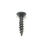 50 PCS Black Wood Screws (3.5mm x 25mm) Double Countersunk Multi Purpose Organic Woodscrews - Image 4