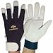 Anti-Vibration Gloves, M, Black/White, PR