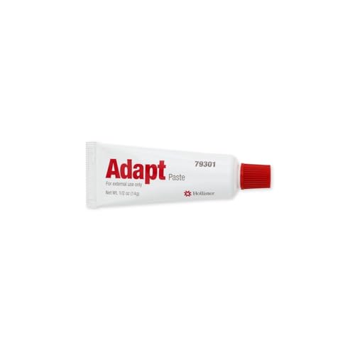 Hollister 79301 Adapt Skin Barrer Paste, 0.5 oz Tube, 1 Pack – Ostomy Paste, Ostomy Supplies, Prevent Ostomy Leakage, Stoma Pastee