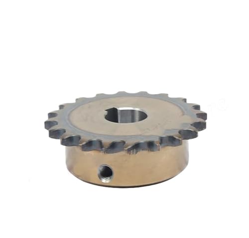 Bevel Gear Pinion Hardware Mechanical 1pcs 08B 16Teeth Precision Industrial Drive Sprocket Wheel Steel 16T Chain Gear Bore 14/15/16/17/18/19/20/22/24/25/28/30/32mm(18mm (Keyway 6mm))