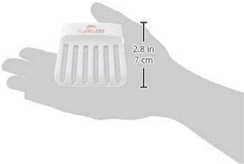 Finishing Touch Flawless Dermaplane Glo Facial Exfoliator Replacement Heads Only, Dermaplane Tool Not Included, White, 6 Count (Packaging may vary)