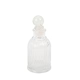 Cabochon Flasche, Verschluss aus gehärtetem Glas, 13 x 5,6 cm