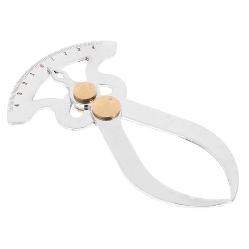 Calibrador compacto de espesores y profundidades MAGICLULU en acero inoxidable para carpintería y mediciones precisas, graduación métrica miniatura 1