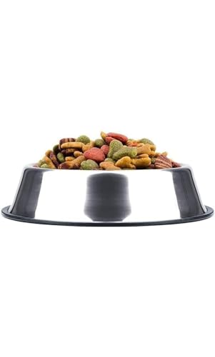 Image of Pet & Vet Stainless Steel Pet Bowl,500Ml Pack of 2, [Cat,Dog]