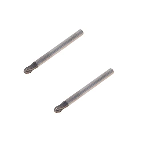 Fresas rotativas Auniwaig 3mm acero tungsteno 2P miniatura 1