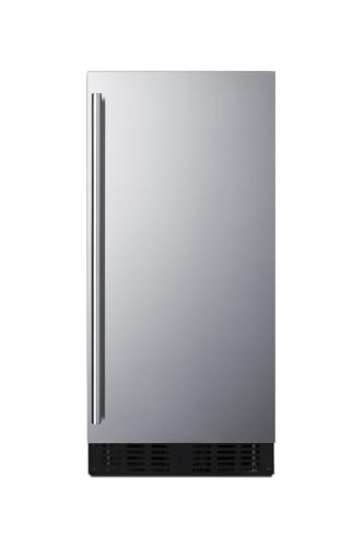 Summit ASDS1523 Summit ASDS1523 15 Inch Wide 32 Can Capacity Wine and Beverage Cooler Combo with Door Alarm