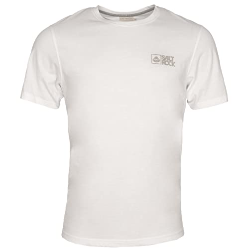 Saltrock ® Corp | Mens Short Sleeve T-Shirt | White | Size: M