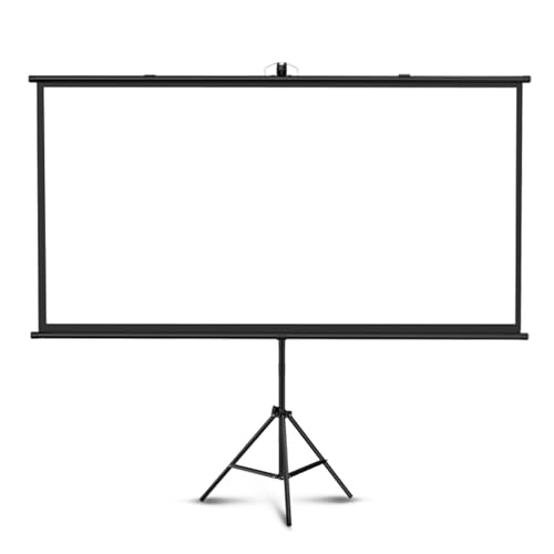 Pantalla para proyector portátil con soporte 60" 16:9