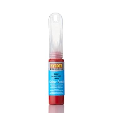 Hycote Brush and Scratch Repair Nib Touch Up Paint, BMW Bright Red Primer, 12.5 ml