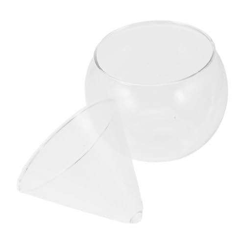 FUNOMOCYA Cocktail Glass Creative Design Home Glass Cup Bar Accessory Easy Parties