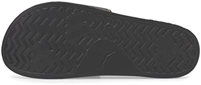 PUMA Men's LEADCAT 2.0 ACM Slide Sandal, Puma Black-Tango Red, 10 | Image 2