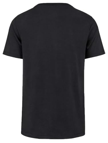 Image of 47 Brand MLB Men's Team Color Distressed Imprint Primary Logo Short Sleeve Baseball T-Shirt