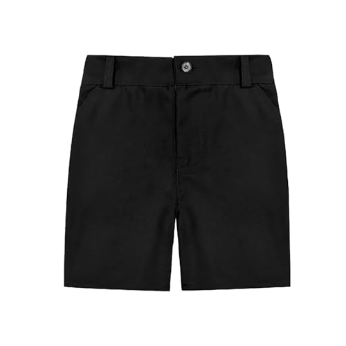 Bermuda garçon Short Enfant Coton Été Taille élastique Molleton Sport Décontracté Respirant Léger Junior Vacances Plage A12