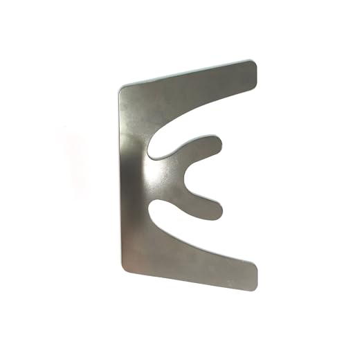 Image of Dental Stainless Steel Fox Plane Plate Autoclavable Occlusal Maxillary Casting Jaw Plate for Fabricating Dentures