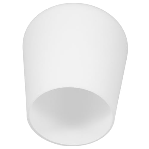 KOMBIUDA ガラス製ペンダントライト用交換シェード 筒形ランプカバー 軽量耐久 替え傘 室内照明用シンプルデザイン