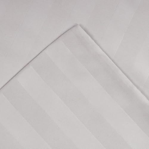 Image of Travel Pillow Case 12x18 Size Pack of 2 Pieces 100% Egyptian Cotton Envelope Closure 500 Thread Count Toddler Pillowcase Fits Up to 12x18, 12x16 or 11x15 Silver Grey Striped