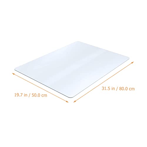 Tapis de protection antidérapant transparent haute densité