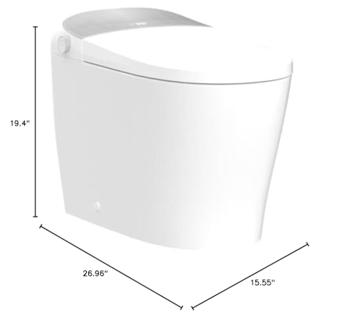 Uncle Brown Luxury Smart Toilet With Bidet Built In thumb #6