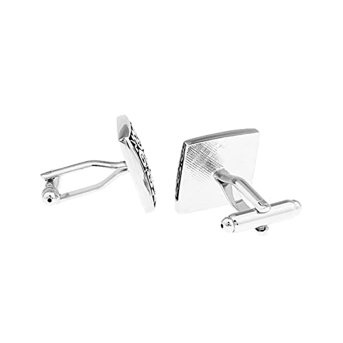 Daesar Mancuernillas para Hombre Set Único Negro miniatura 1