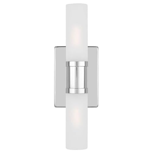 Image of Generation Lighting 4465002-05 Keaton Vanity, 2-Light 80 Total Watts, Chrome