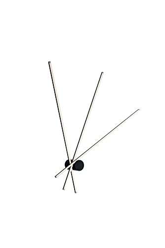 Led Wand- und Deckenleuchte Shanghai in Schwarz 3x 9W 1960lm 3000K - Schwarz - Eco-light