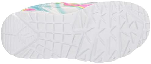 Skechers Kids Girls Street Uno Lite-Swirlified Brights Sneaker, Multi, 13 Little Kid | Image 3