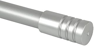 Karnisz nowoczesny wysuwany od 115 do 200 cm, średnica 16 mm/19 mm  zestaw ze stali nierdzewnej, metalowy drążek