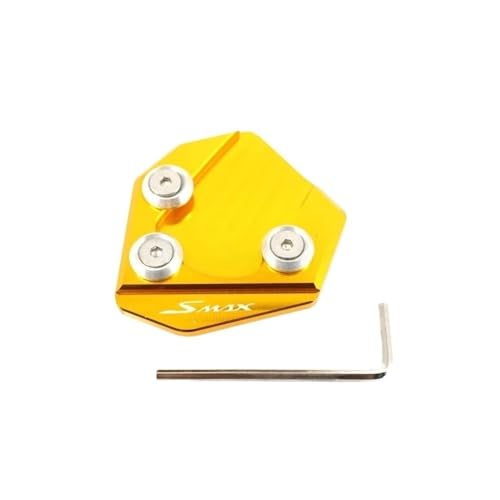 Plaque support et agrandisseur béquille moto FORCE155 SMAX 155
