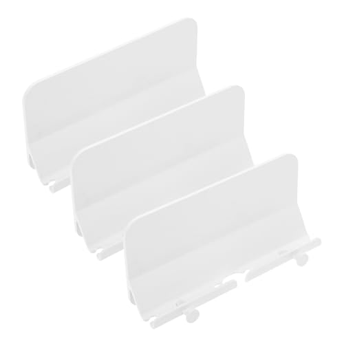 Soporte de pared para móvil blanco Toddmomy de ABS sin clavos y removible pack de 3 piezas
