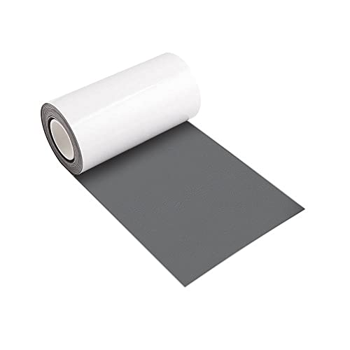 Image of Leather Repair Patch Kit Dark Gray 4 x 60 inch Leather Repair Tape Self Adhesive Patch for Furniture, Couch, Sofa, Car Seats Computer Chair First Aid Vinyl Repair Kit