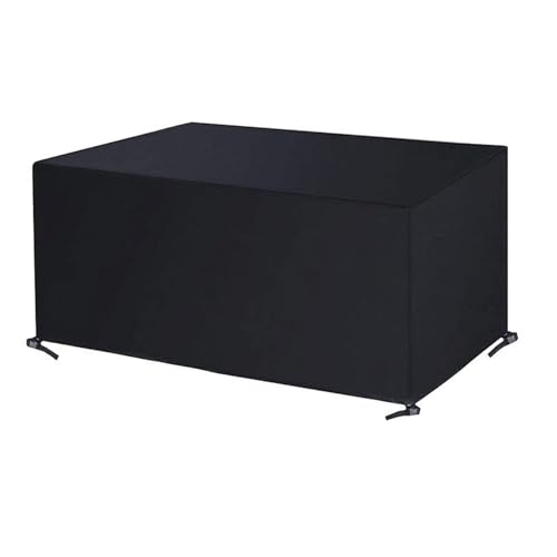 JMDNTQ Outdoor Furniture Cover Rectangle 67x37x28in, Patio Furniture Covers Waterproof, Outdoor Furniture Cover,for Rain, UV, Snow and Dust, Furniture Set Covers Outdoor, Black
