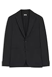jacket hugo boss Poches haut: Poches plaquées BOSS Hommes P-Hanry-J-WG-252 Veste de Costume Slim en Seersucker Stretch